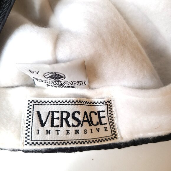 Versace Intensive Fleece L:ined Cap - Hat - Size L - New - Picture 7 of 10
